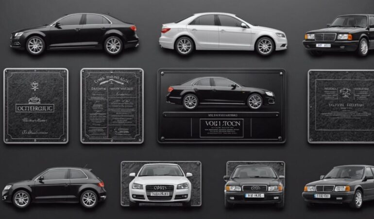 découvrez les avantages esthétiques et historiques des plaques minéralogiques noires pour votre voiture de collection et ajoutez une touche d'élégance à votre véhicule.